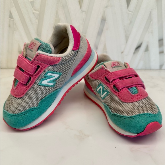 Shoes New Balance Kids 515 V1 Hook And Loop Sneaker In Summer Fog